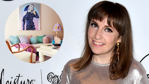 Lena Dunham opens the doors to her arty New York pad
