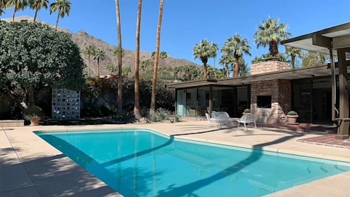 Kirk Douglas' former Palm Springs estate undergoes huge renovation project: see inside