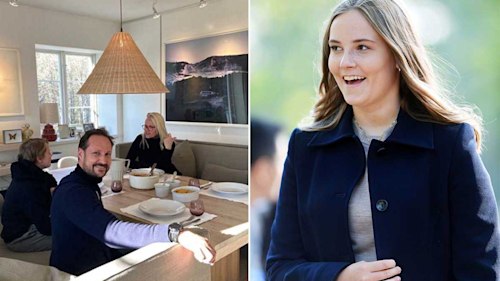 Norwegian royals share glimpse into their chic Scandi-style dining room