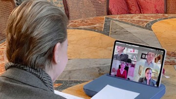 Luxembourg-royals-office-video-conference