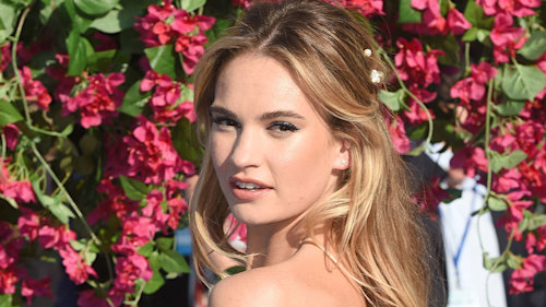 Lily James shares rare peek inside beautiful garden filled with flowers