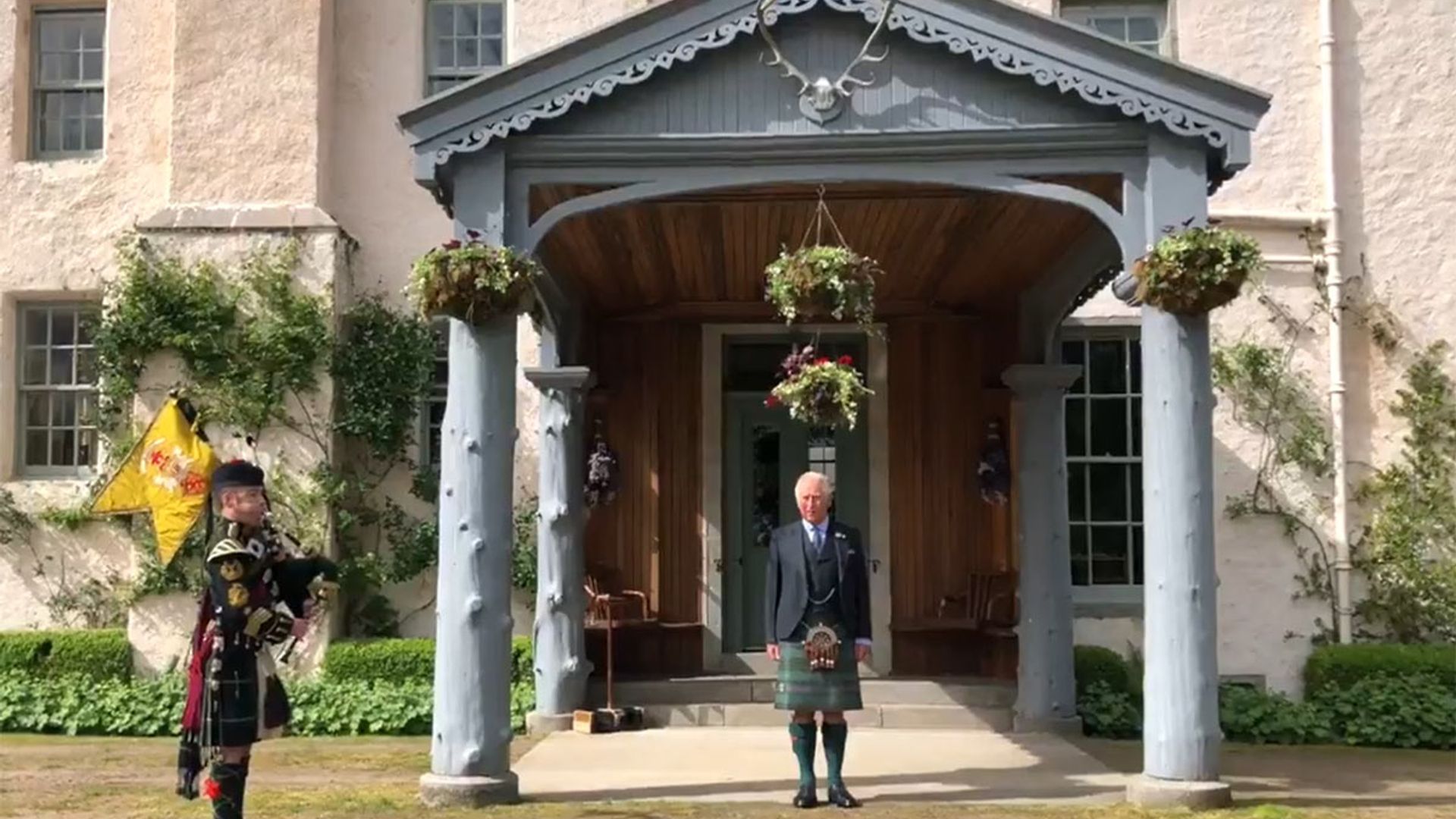 Prince Charles reveals glimpse of Birkhall home entrance with Camilla