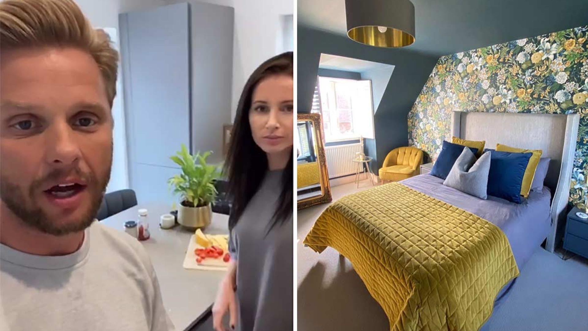 Jeff Brazier gives tour of newly-decorated room – and it's incredibly ...