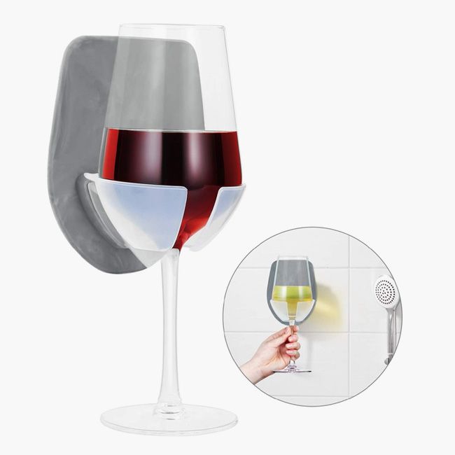 Details about   Watt Plastic Wine Glass Holder For The Bath Shower Red Wine Glass Holders E5B1 