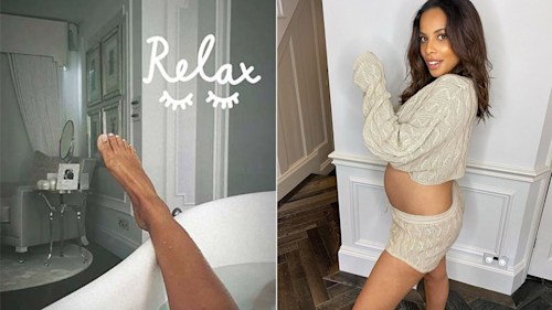 Rochelle Humes unveils her glamorous bathroom as she launches exciting venture