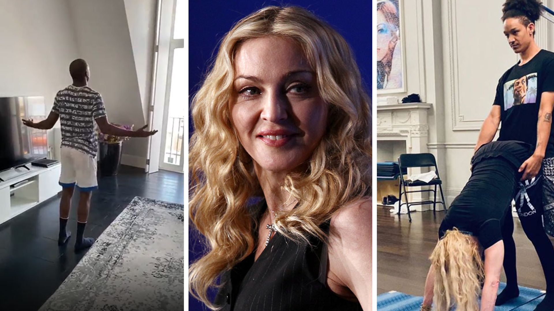 Madonna unveils living room at £10million London home HELLO!