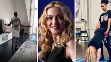 Madonna unveils living room at £10million London home | HELLO!