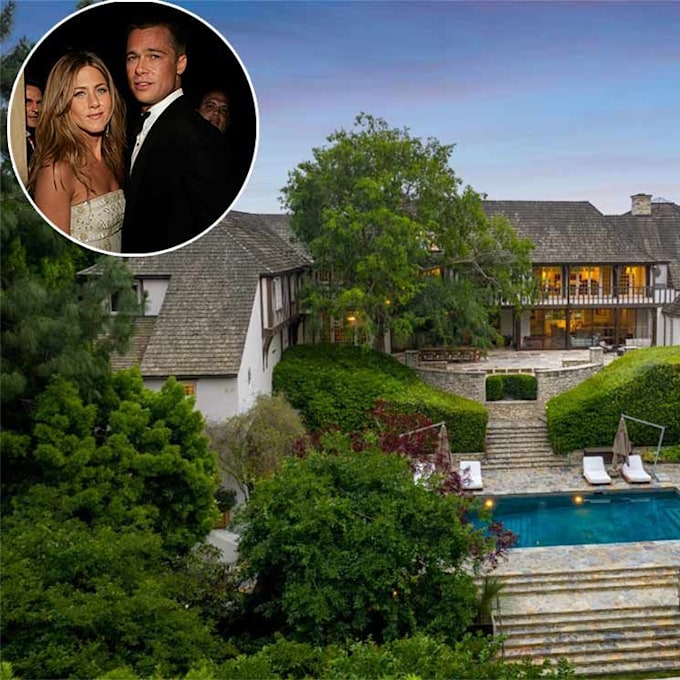 Brad Pitt and Jennifer Aniston's marital home sells for £24.8million