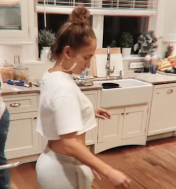Jennifer Lopez shares video inside stylish kitchen at home in the ...