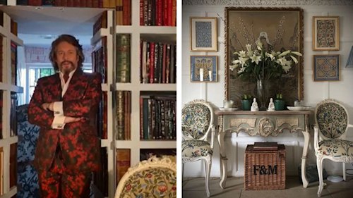 WATCH: Changing Rooms' Laurence Llewelyn-Bowen's home has to be seen to be believed