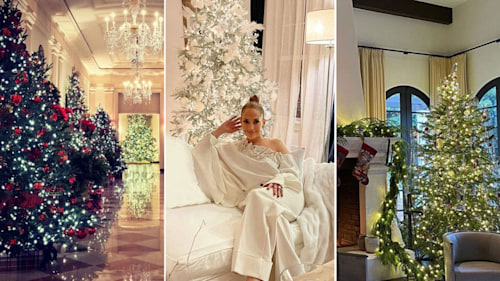 You won't believe these US celebrity Christmas decorations – see photos