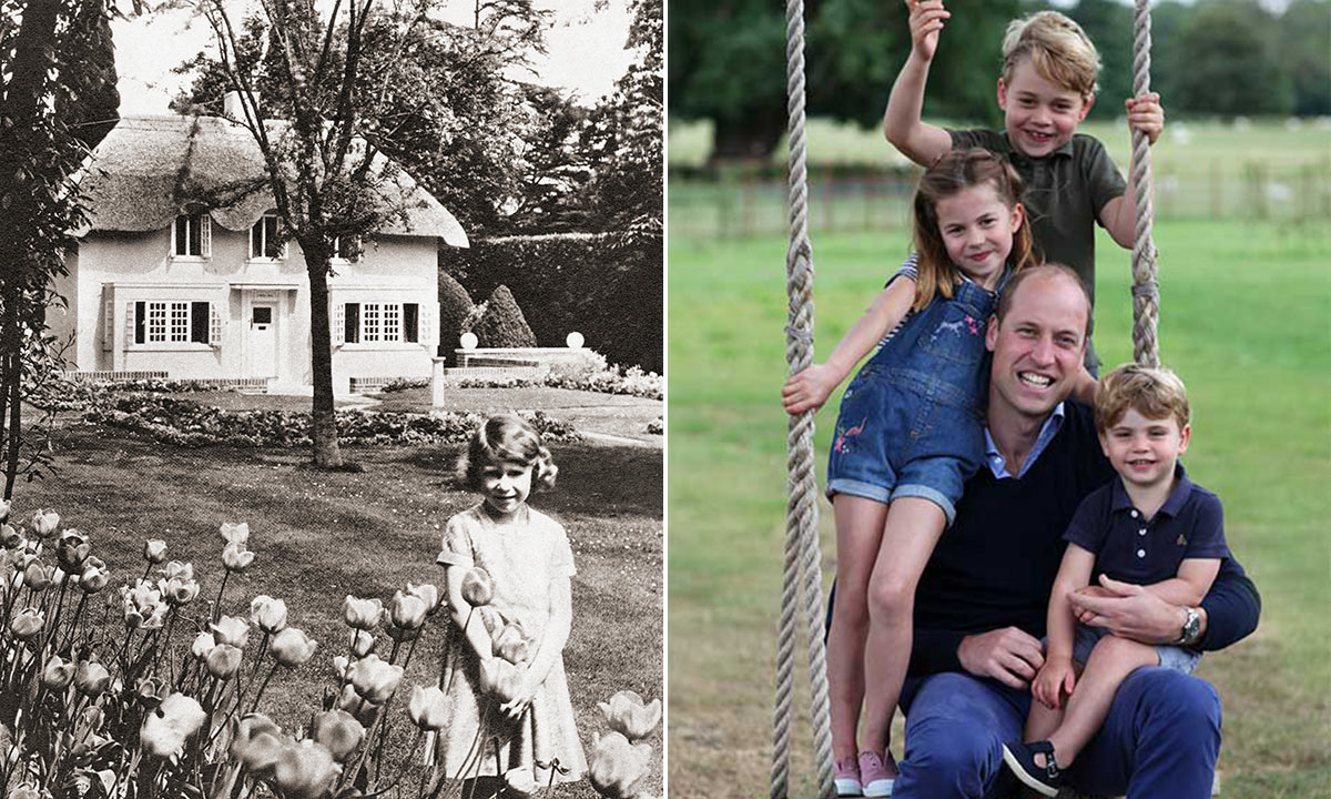 The Queen's playhouse for Prince Princess Charlotte & Prince Louis has to be seen HELLO!