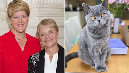 Clare Balding's London home with Alice Arnold is a palace for their pets - photos