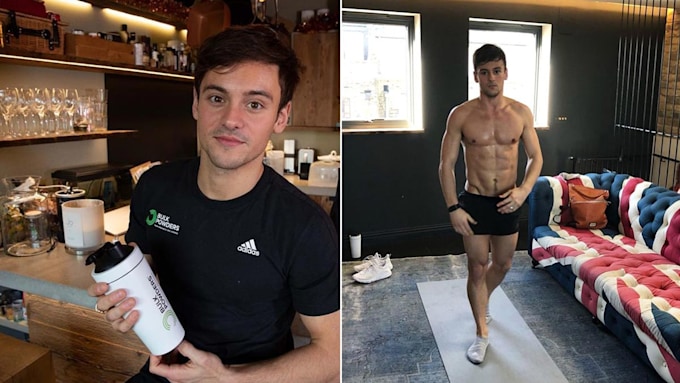 Tom Daley's rustic family flat is filled with Olympic tributes - see ...