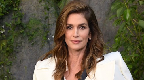 Cindy Crawford's office in $7.5million home is filled with family memories