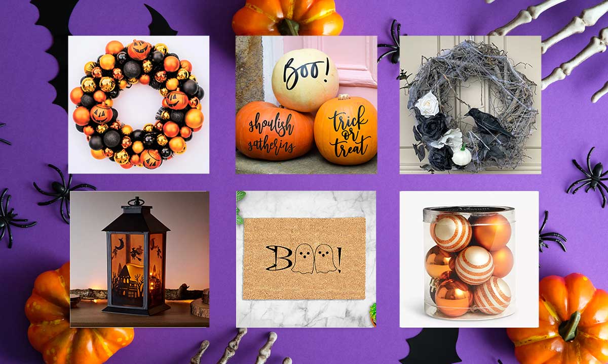 12 best Halloween decorations for the house & garden Door wreaths