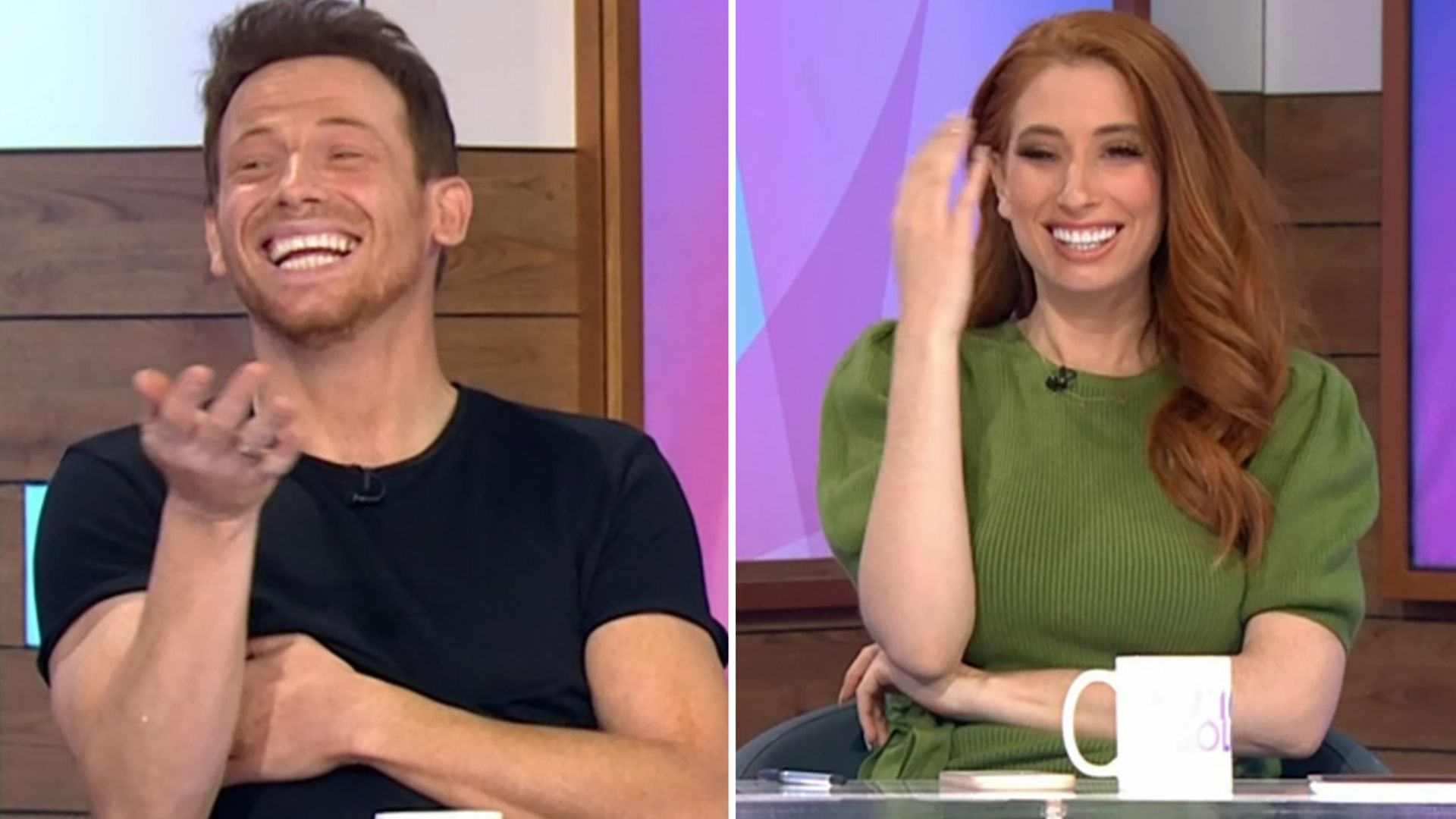 Stacey Solomons Strange Sleeping Set Up At £12million Home Revealed By Fiancé Joe Swash Hello