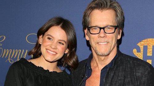 Kevin Bacon and daughter Sosie reveal close bond in fun video from inside their New York home