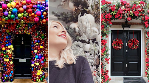 How to recreate celebrity Christmas decorations for less