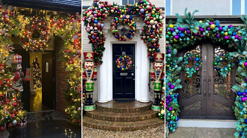 Magical celebrity Christmas doors 2021: Amanda Holden, Rylan, Tom Fletcher and more