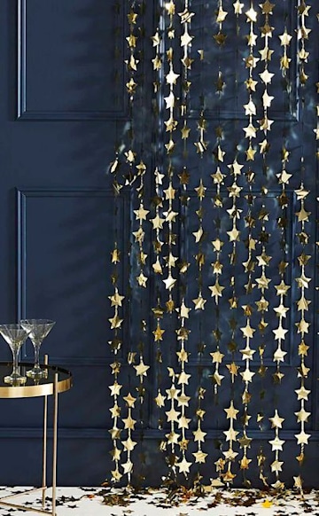 best ny decorations plt star curtain
