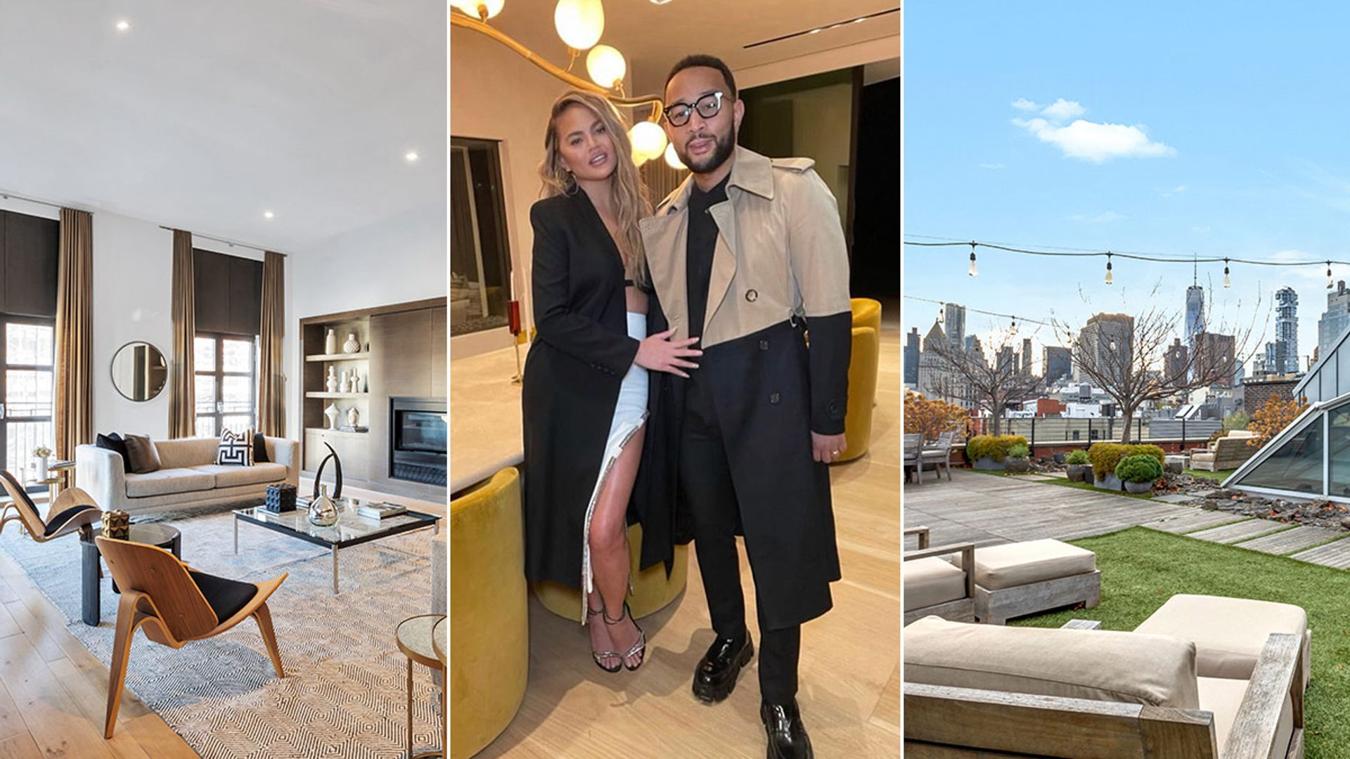 John Legend and Chrissy Teigen list their stunning $18million New York