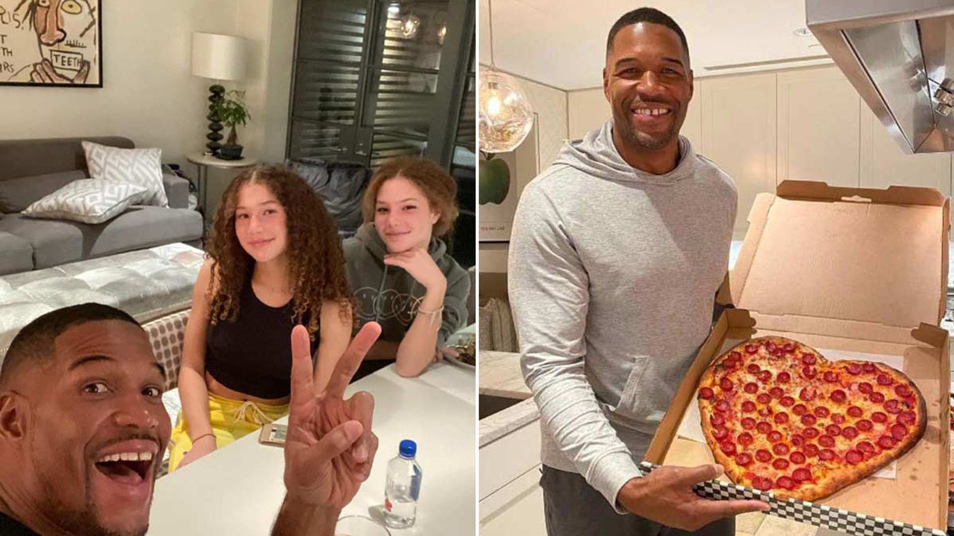 Gmas Michael Strahan Ditched California Mansion For Chic New York Apartment See Inside Hello 