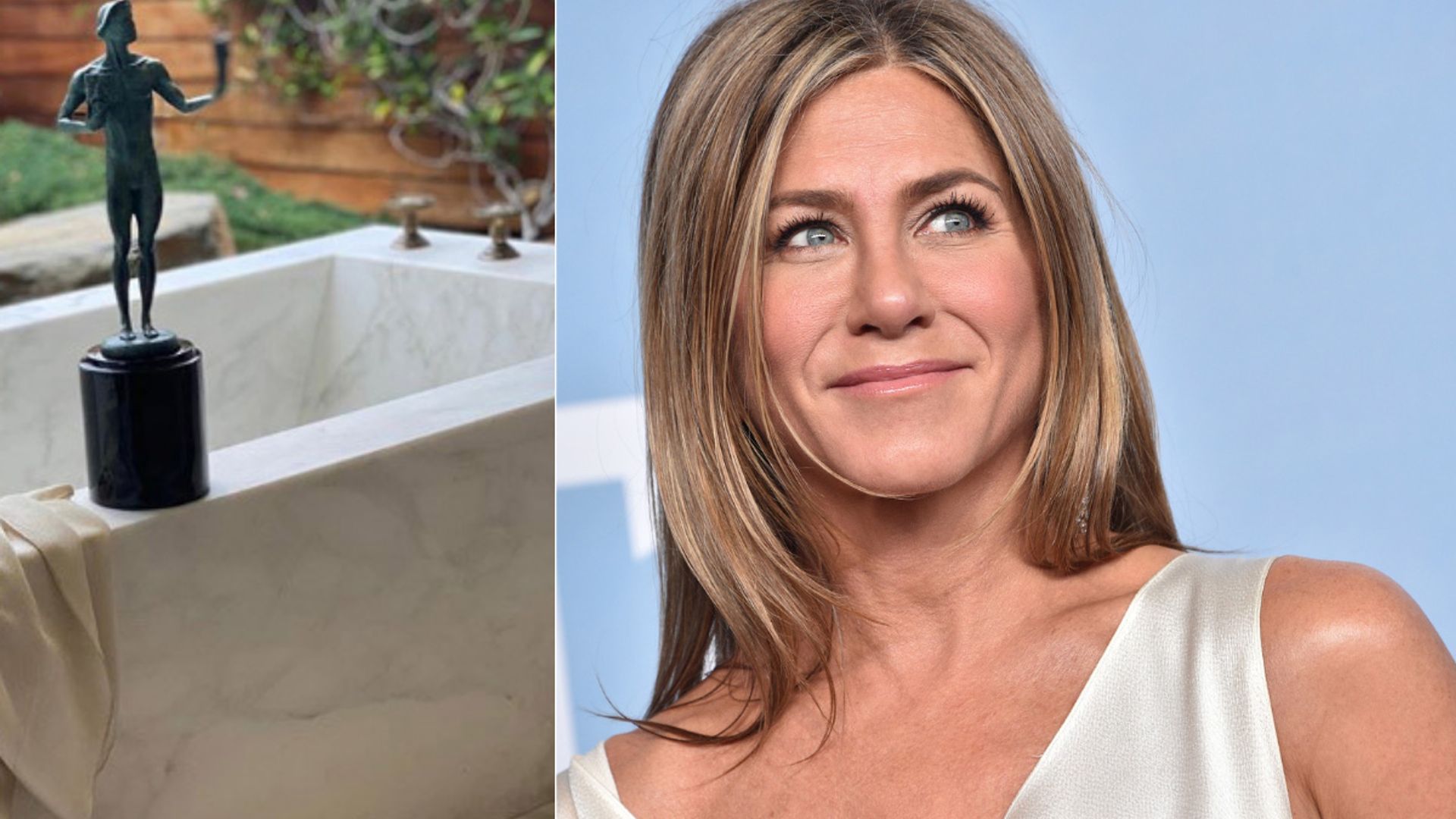 Jennifer Aniston's lavish bathroom at 21m home is basically a spa