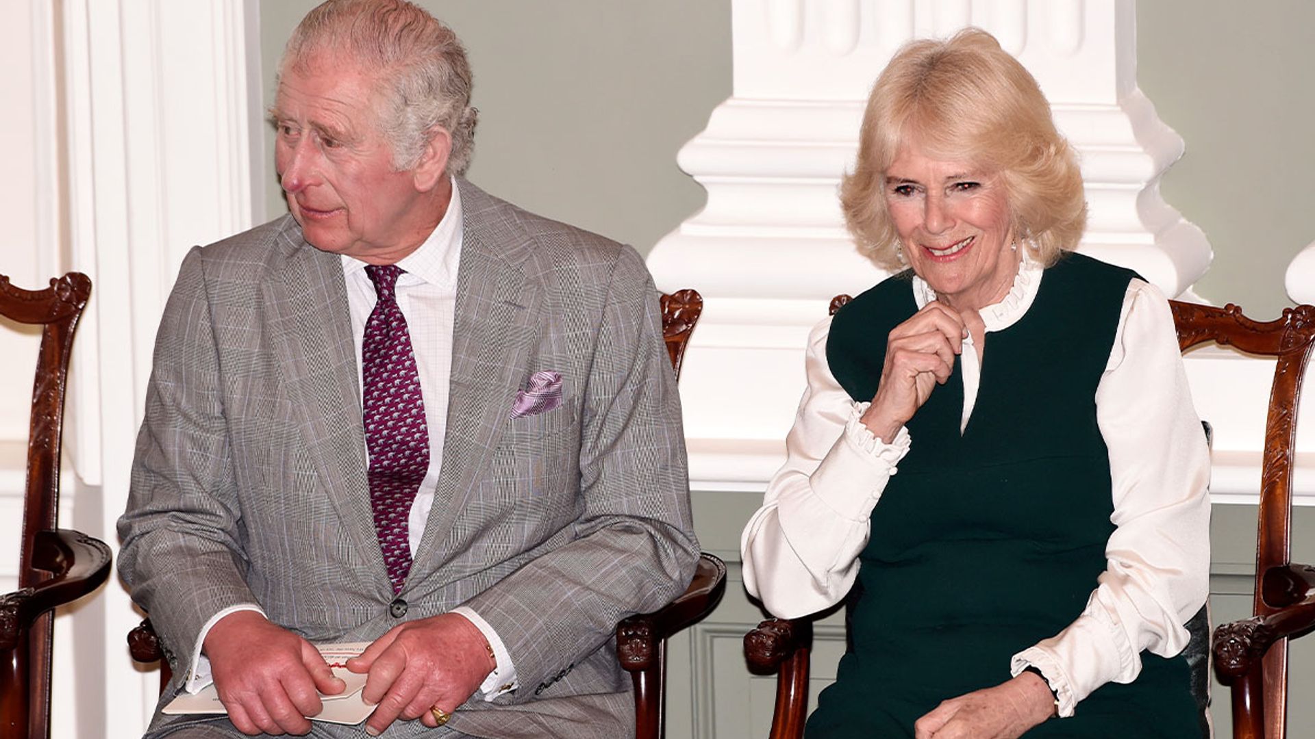 Prince Charles and Duchess Camilla's living room gets on-trend addition ...