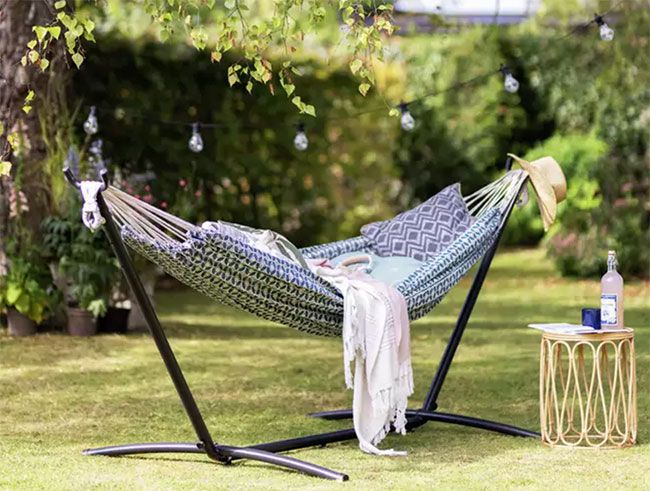 argos garden hammock