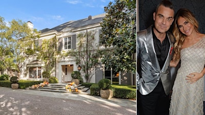 Robbie Williams and Ayda Field's new $49.5m LA mansion is stunning - photos