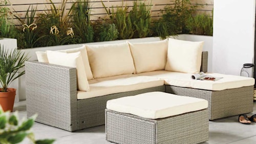 PSA: Aldi’s rattan garden furniture is back in stock – and shoppers are snapping it up