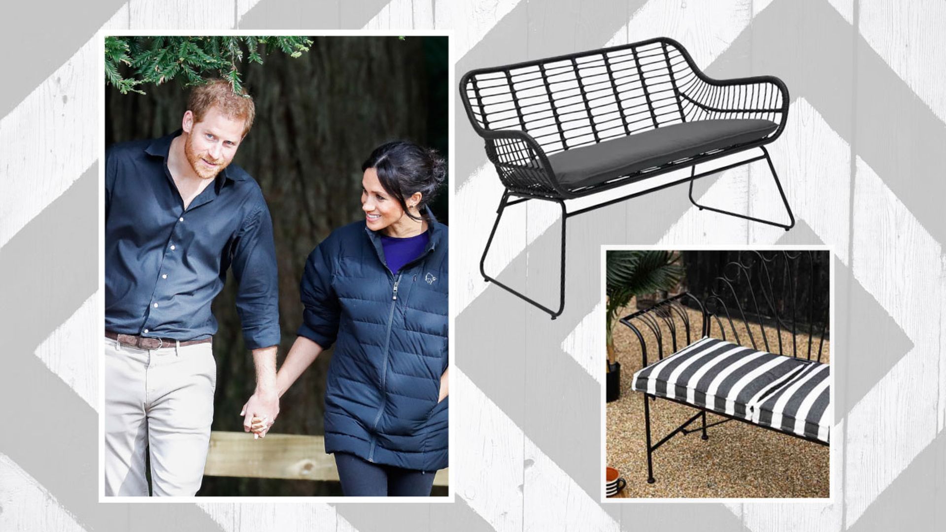 Prince Harry and Meghan Markle debut stylish garden furniture – shop the look