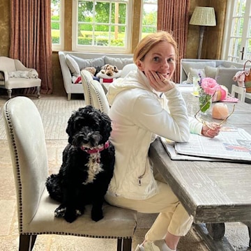 Geri Horner shares rare look at mammoth sitting room – fans spot same ...