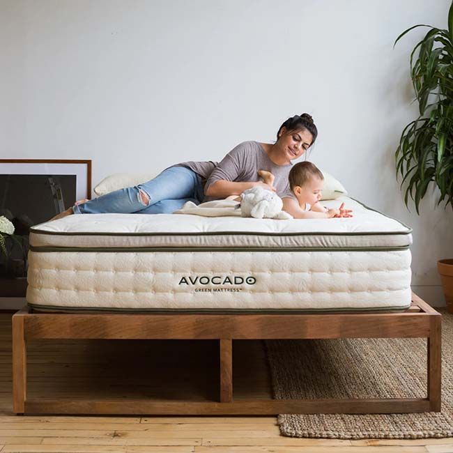 avocado green mattress queen