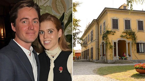 Princess Beatrice's husband Edoardo's Italian palace will take your breath away