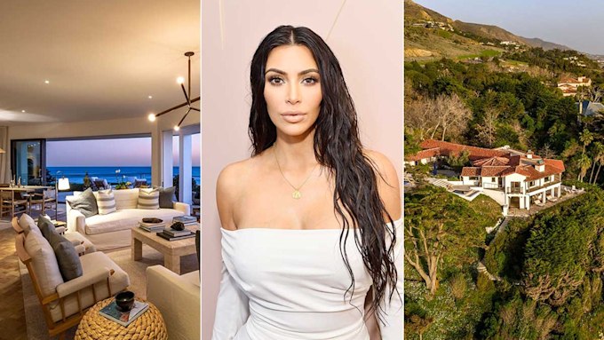 Inside Kim Kardashian's jaw-dropping $70million Malibu home | HELLO!