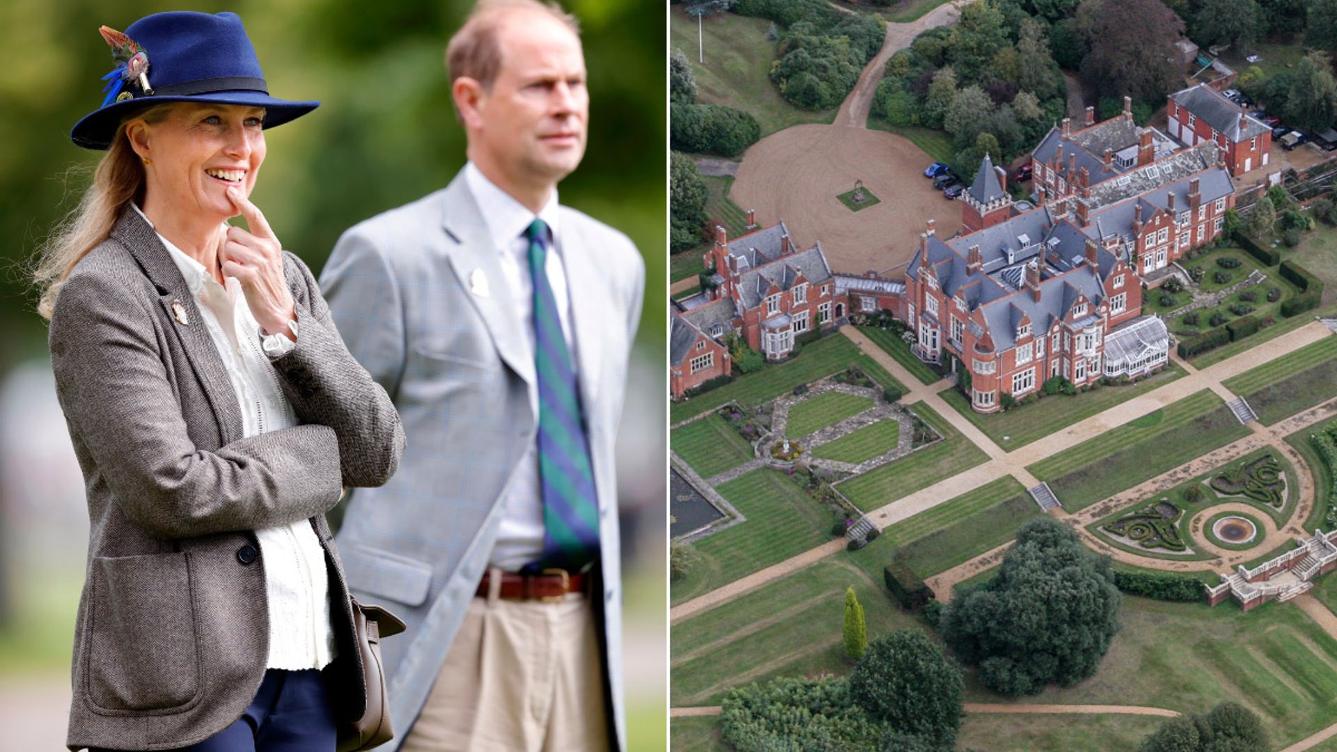 Prince Edward and Sophie Wessex's 120-room mansion that's worth &pound;30m &ndash; tour