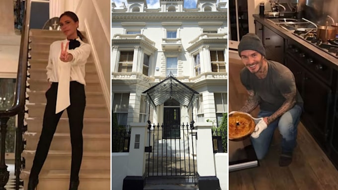 Victoria & David Beckham's London mansion is 1000x average UK salary ...