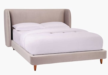double bed grey
