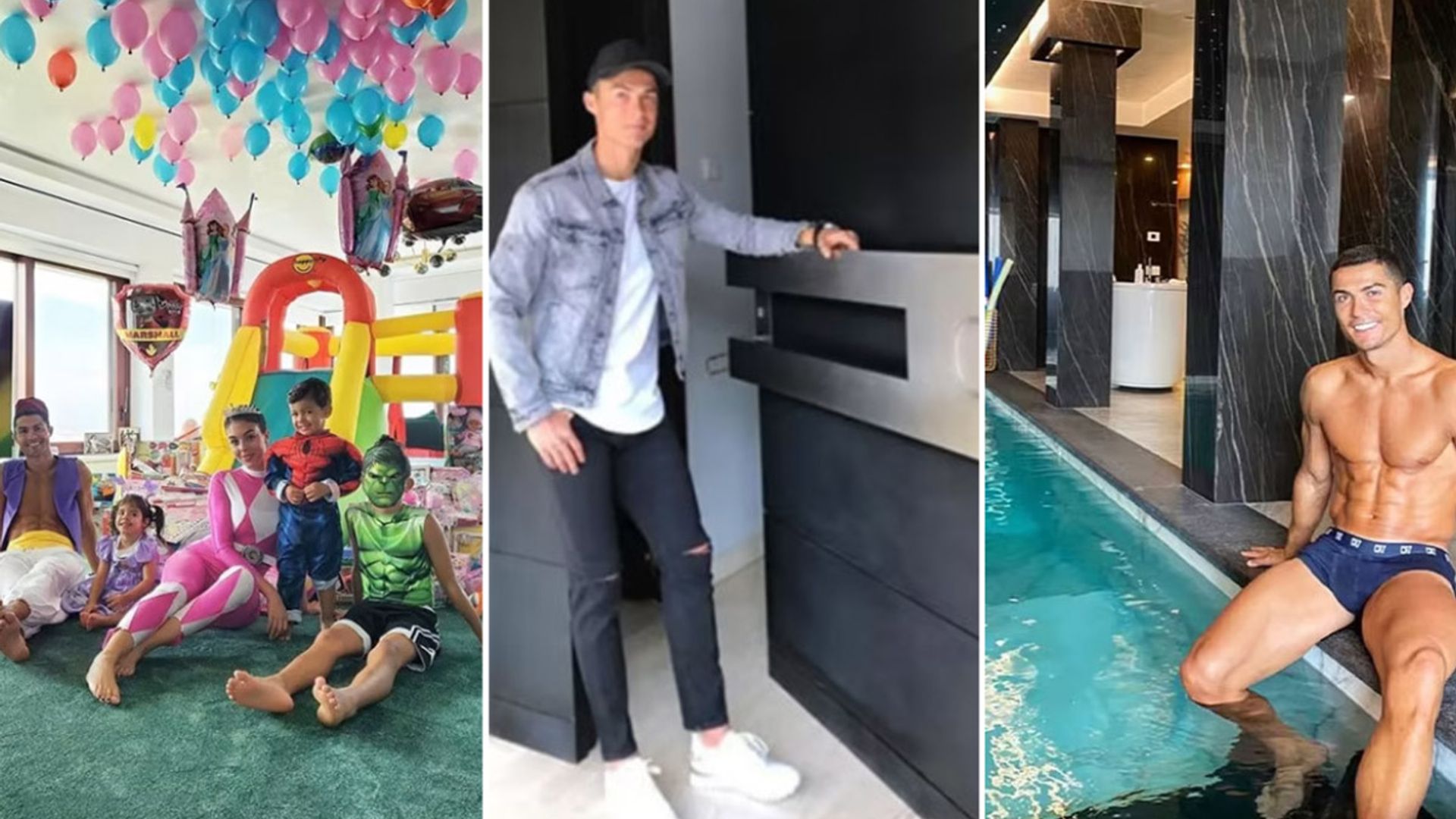 Cristiano Ronaldo's hotel-worthy Italian мansion with girlfriend Georgina and kids reʋealed | HELLO!