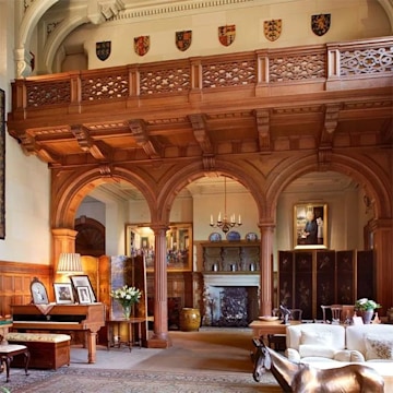 Sandringham House saloon