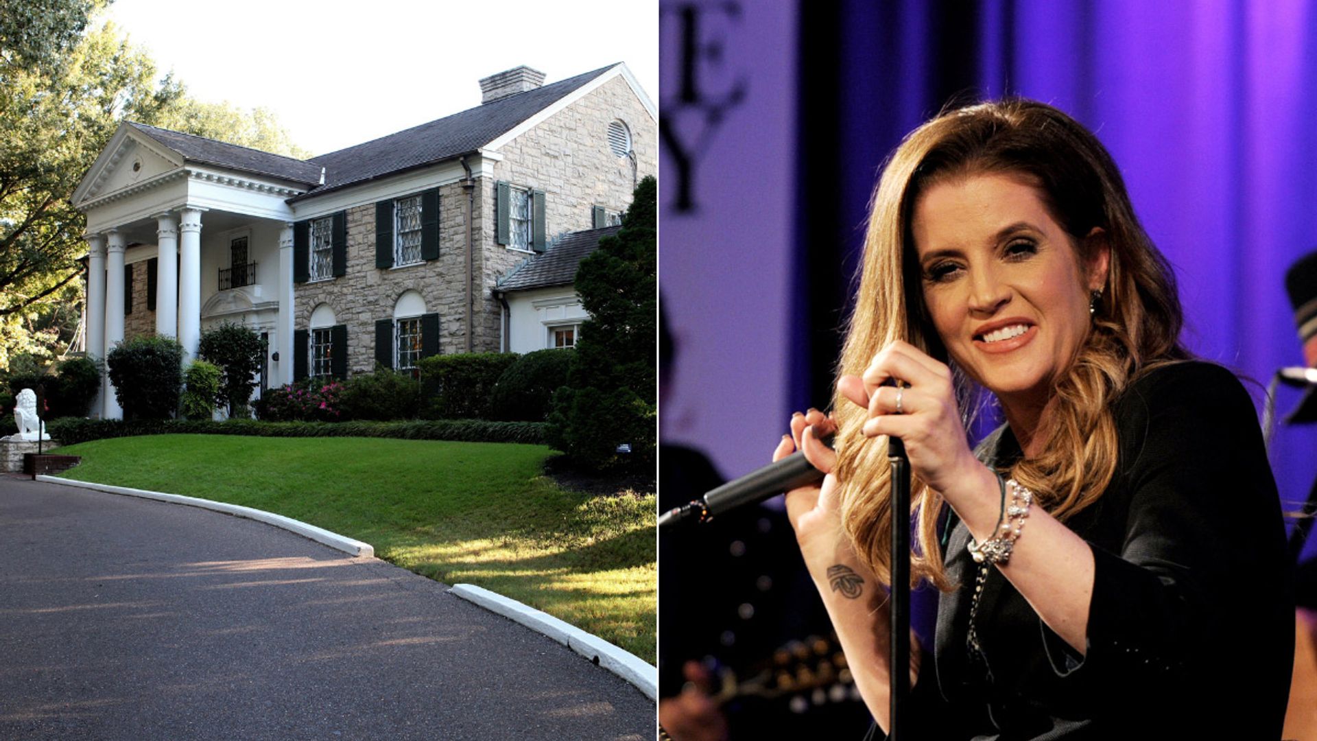 Lisa Marie Presleys Daughters To Inherit Elvis Presleys Memphis Mansion See Inside Hello