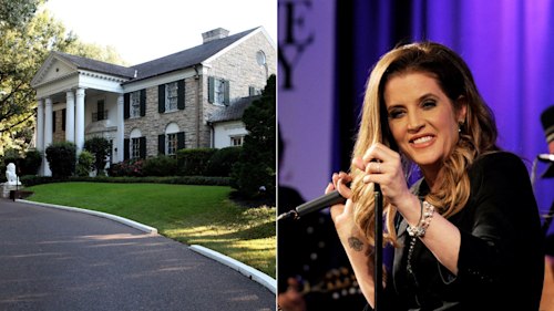 Lisa Marie Presley's daughters to inherit Elvis Presley's Memphis mansion - see inside