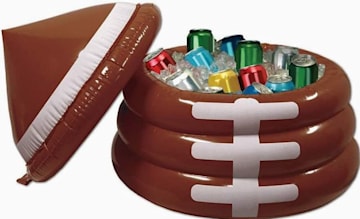 last minute super bowl party supplies fast delivery inflatable cooler