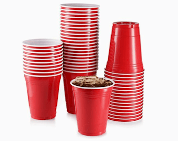 super bowl last minute party supplies red cups large