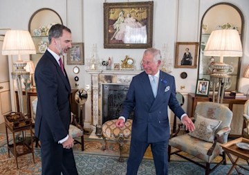 King Charles at Clarence House