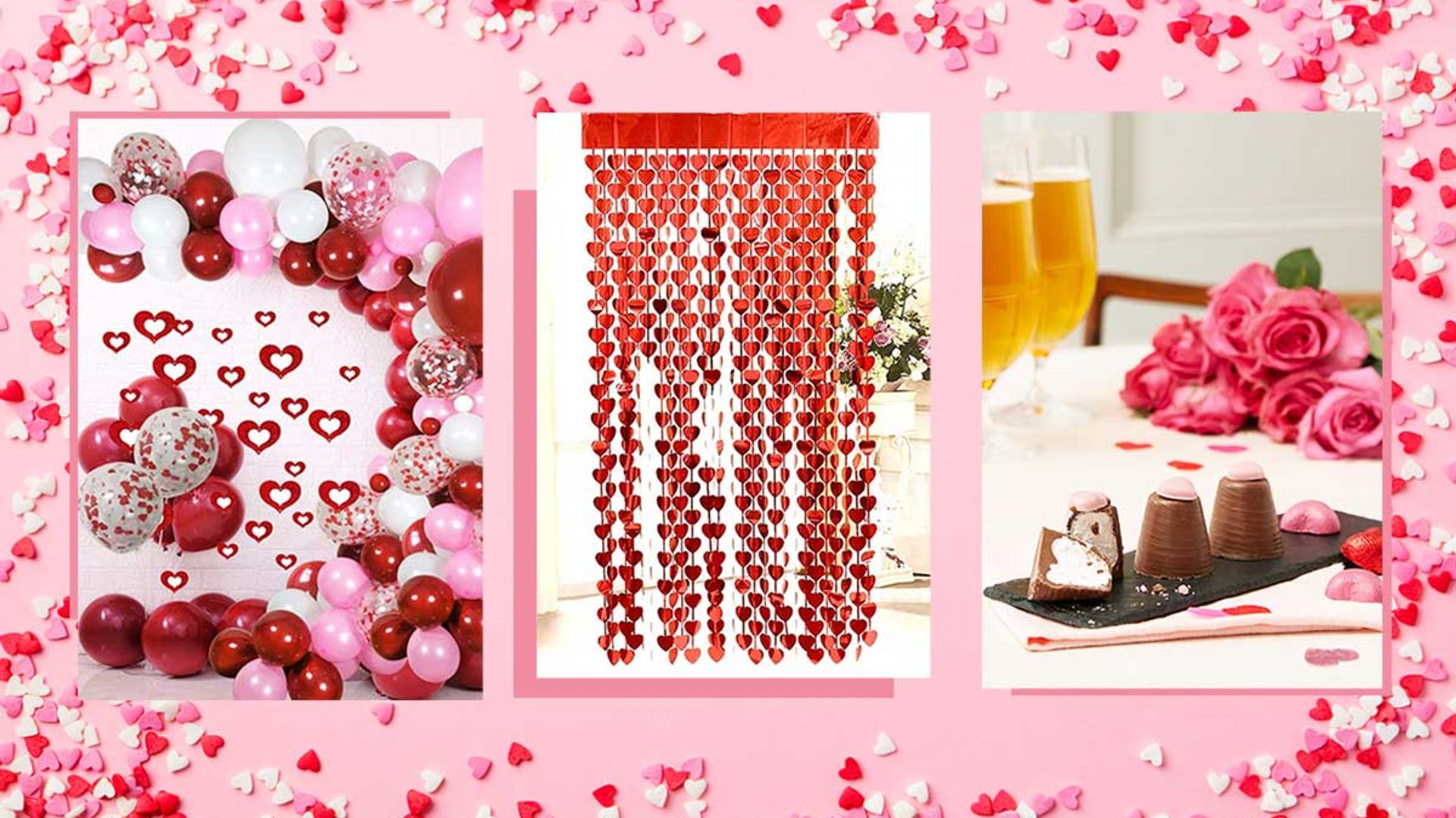 Valentine’s Day decoration ideas for 2023: Balloon arches, rose petals, confetti & more