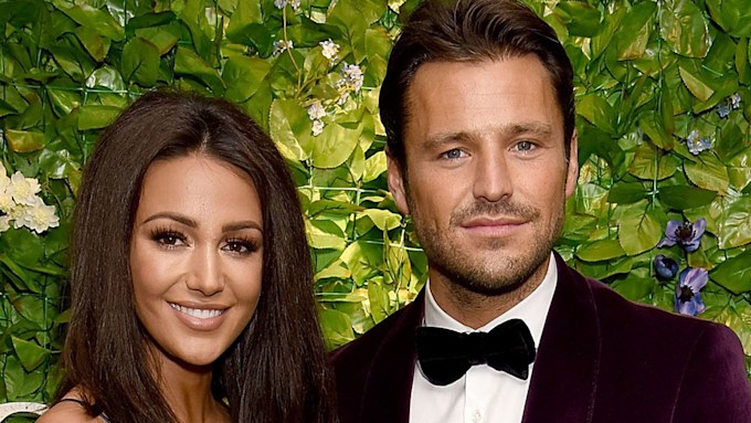 michelle keegan and mark wright at event 