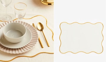 wavy place mat